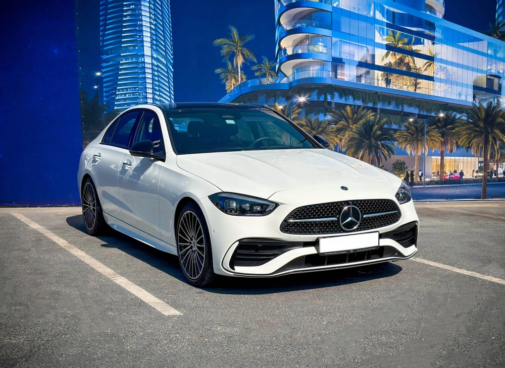 Rent Mercedes Benz C Class C200 2024 in Dubai-pic_1