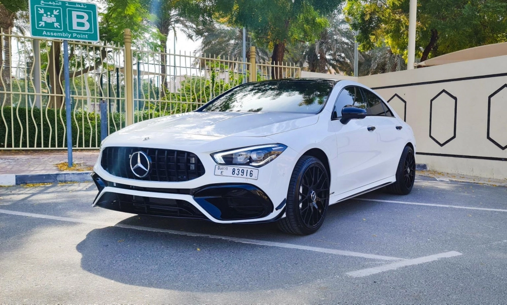 Rent Mercedes Benz CLA 250 2022 in Dubai-pic_1