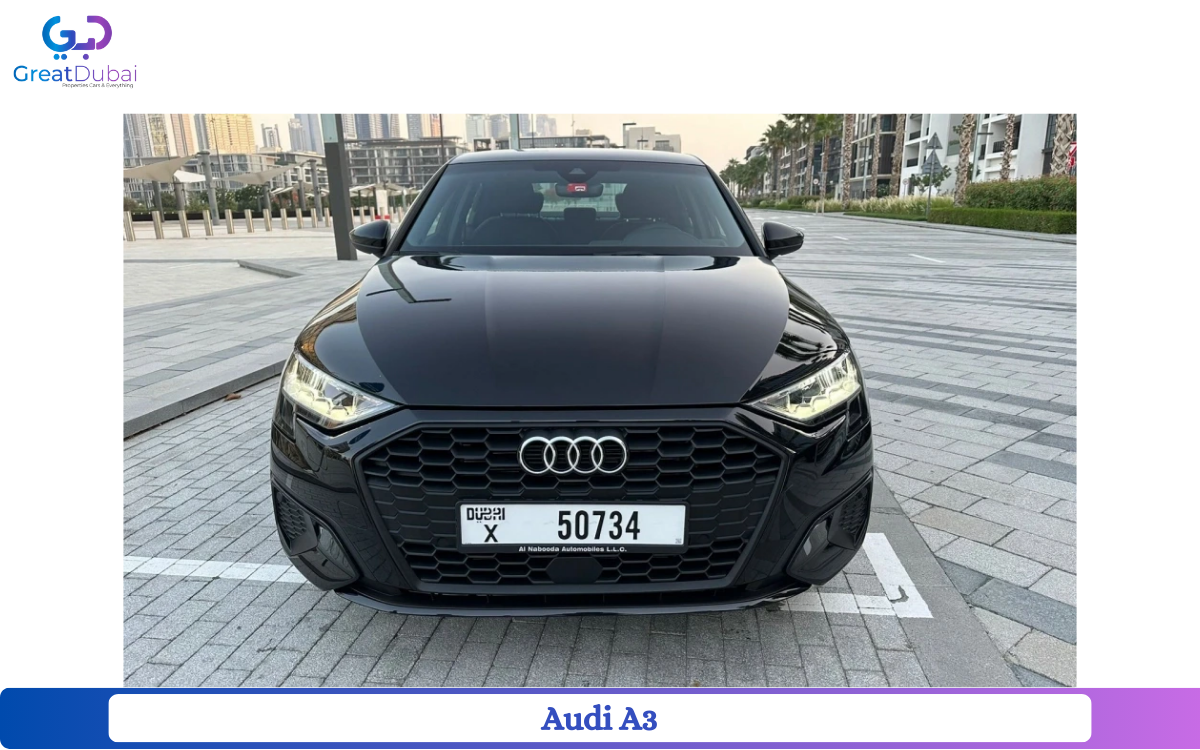 Rent Audi A3 2023 in Dubai-image