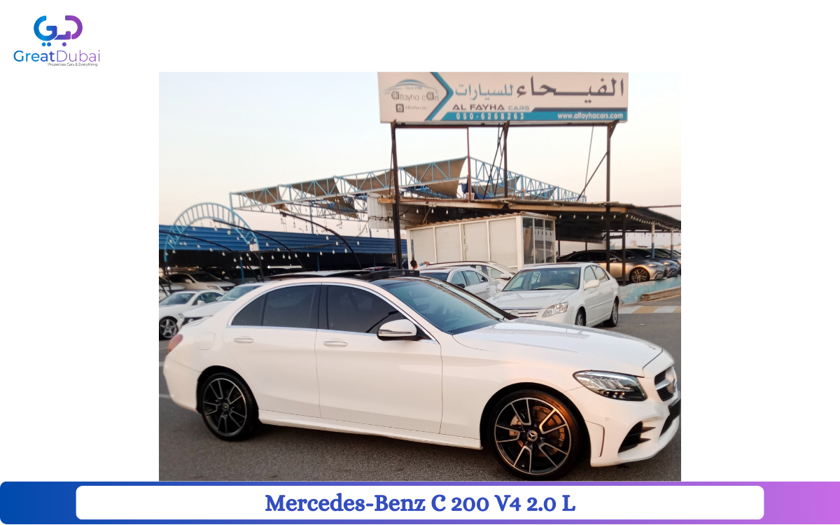 Mercedes-Benz C 200 V4 2.0 L Full Option Model 2021 (agency status)-image