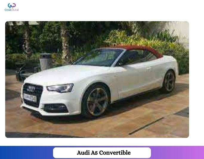 Rent Audi A5 Convertible 2018-image