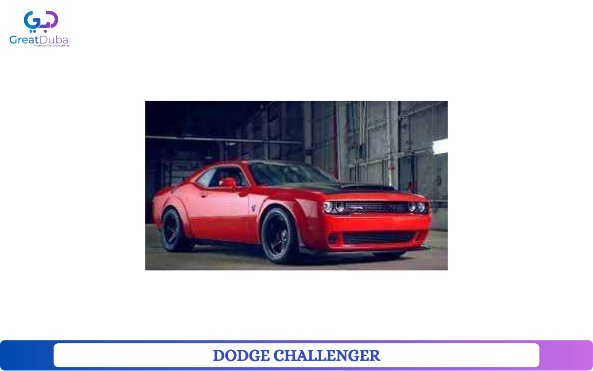 RENT DODGE CHALLENGER V8 2018 IN DUBAI-image