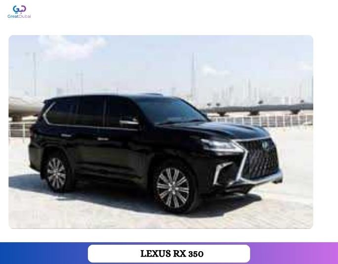 Rent Lexus RX 2021 in Dubai - Luxury SUV Rental-image