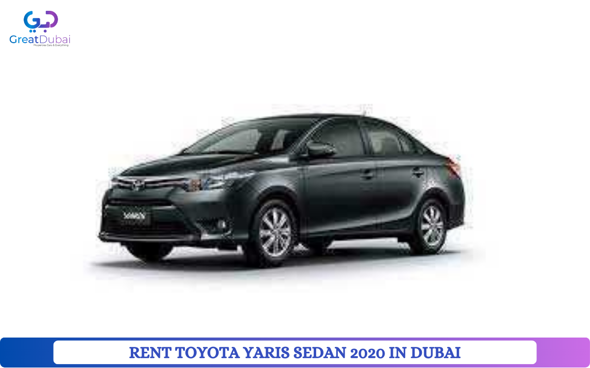 RENT TOYOTA YARIS SEDAN 2020 IN DUBAI-image