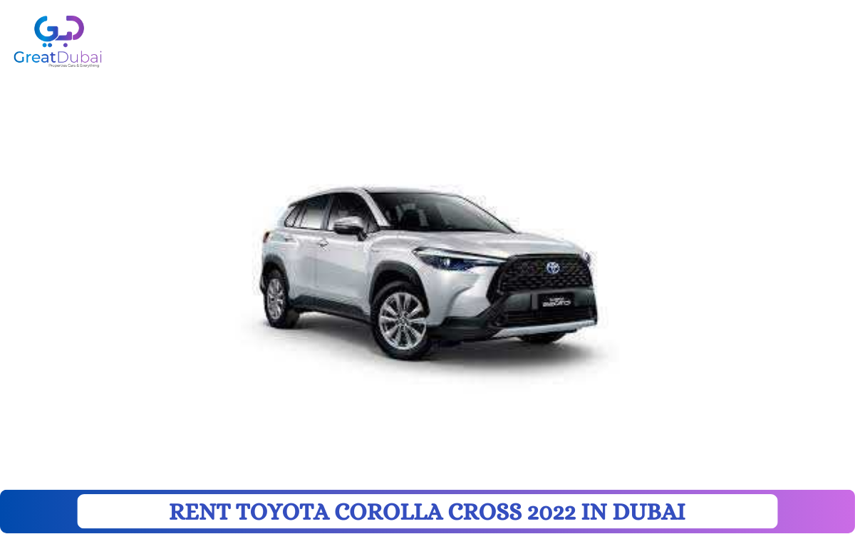 RENT TOYOTA COROLLA CROSS 2022 IN DUBAI-image
