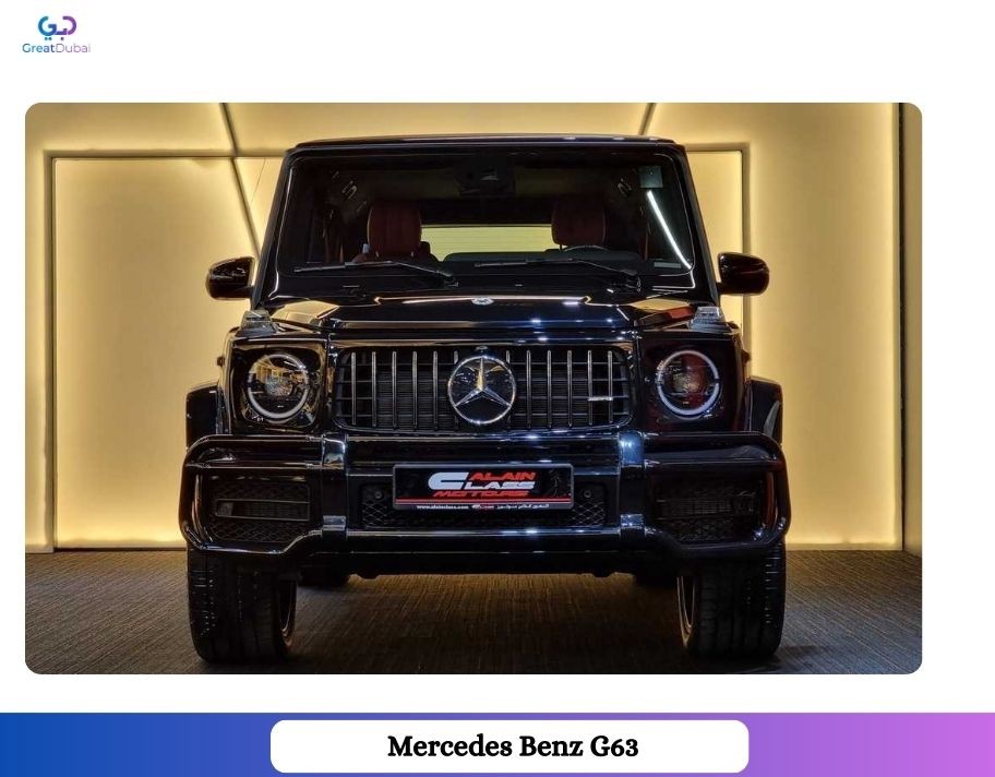 Rent Mercedes Benz AMG G63 Edition 1 2019 in Dubai-image