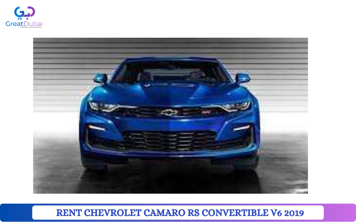 RENT CHEVROLET CAMARO RS CONVERTIBLE V6 2019-image