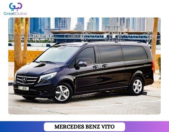 Rent Mercedes Benz Vito 2020 in Dubai - Spacious Van-image
