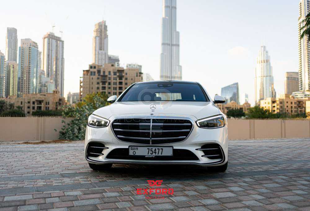 Rent Mercedes Benz S500 2021 in Dubai-pic_2