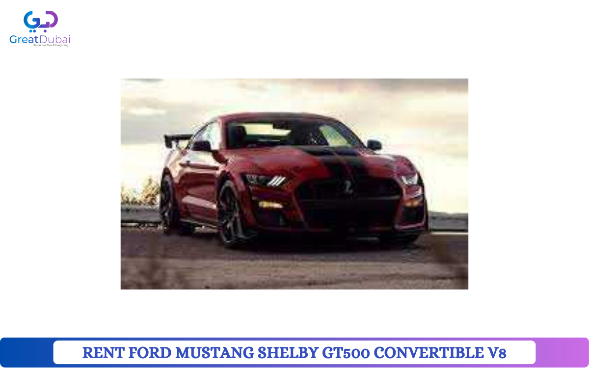 RENT FORD MUSTANG SHELBY GT500 CONVERTIBLE V8 2019-pic_1