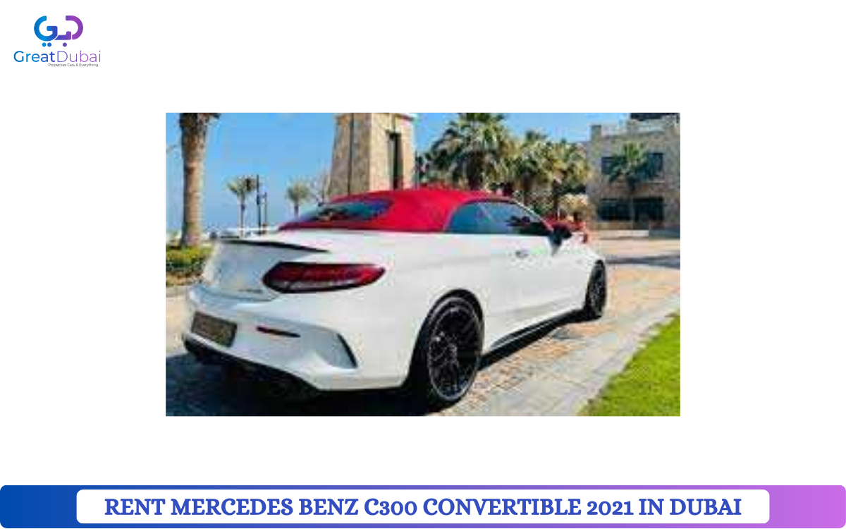 RENT MERCEDES BENZ C300 CONVERTIBLE 2021 IN DUBAI-pic_1