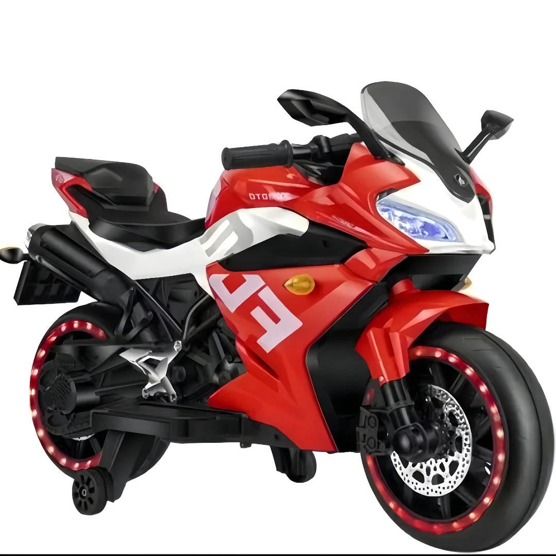 Megastar BellaMoto Duo 12V Ride-On Bike for 2 Kids with Parental RC