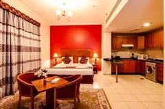Brand New Furnished Studio Flat in Muteena – For Families | Near Salah Al Din Metro